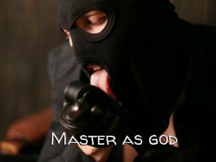 Master_as_god