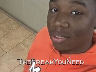 TheFreakYouNeed