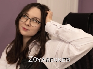 Zoyabekker